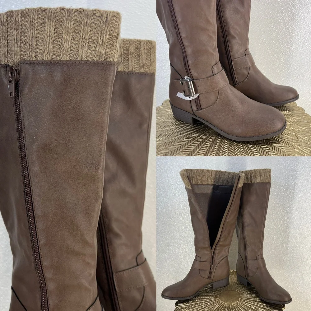 Me Too Carmella Riding Boots – Brown, Size 6M 👢‎